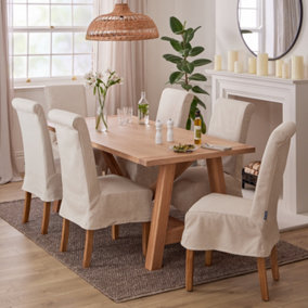 Harrogate Oak Hallway Room Home Furniture Dining Table