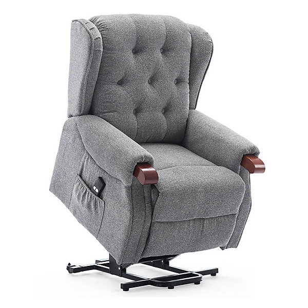 Harrogate Single Motor Electric Rise Recliner Fabric Harrogate Single Motor Electric Rise Recliner Fabric