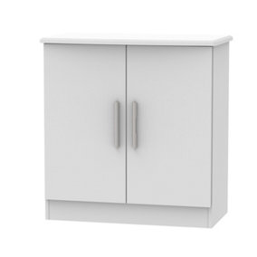 Harrow 2 Door Cabinet in Grey Matt (Ready Assembled)