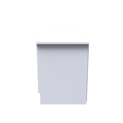 Harrow 4 Drawer Bed Box in White Gloss (Ready Assembled)