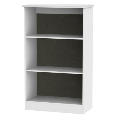 Harrow Bookcase in White  (Ready Assembled)