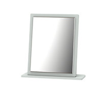 Harrow Mirror in Grey Gloss (Ready Assembled)