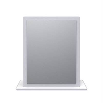 Harrow Mirror in White (Ready Assembled)