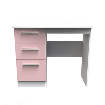 Harrow Vanity in Kobe Pink & White (Ready Assembled)