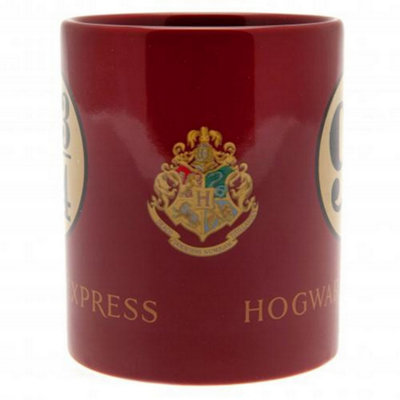 Harry Potter 9 And 3 Quarters Mug Red (One Size)