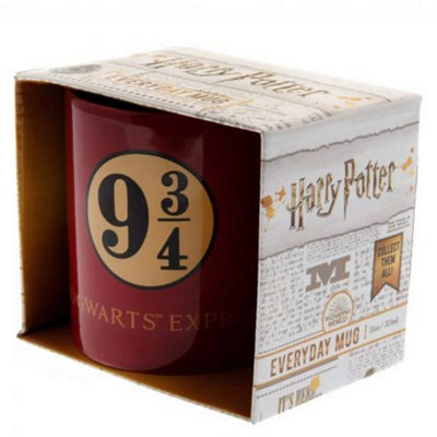 Harry Potter 9 And 3 Quarters Mug Red (One Size)