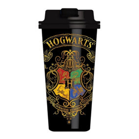 Harry Potter Back To Hogwarts Thermal Flask Black/Multicoloured (One Size)