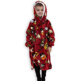 Harry Potter Charm Wearable Hooded Fleece Blanket - Kids Medium