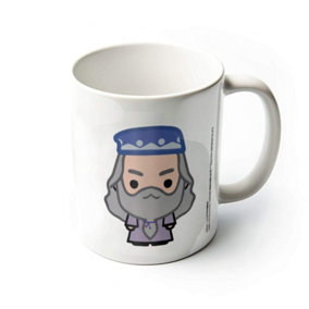 Harry Potter Chibi Dumbledore Mug White/Blue/Grey (One Size)