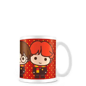 Harry Potter Chibi Mug White/Red (One Size)