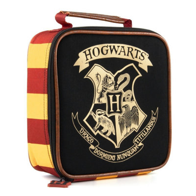 Harry Potter Lunch Box Kit Dual Compartment Insulated Hogwarts Crest