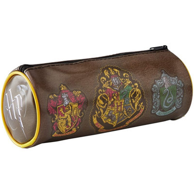 Harry Potter Crest Pencil Case Multicoloured (One Size)