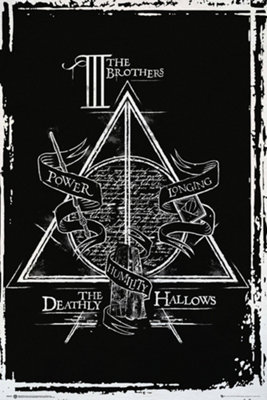 Harry Potter Deathly Hallows Graphic 61 x 91.5cm Maxi Poster