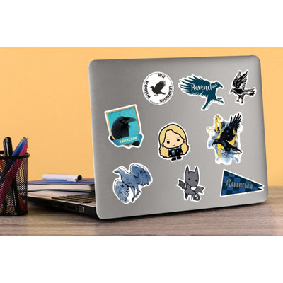 Harry Potter Deluxe Ravenclaw Stickers (Pack of 50) Multicoloured (One ...