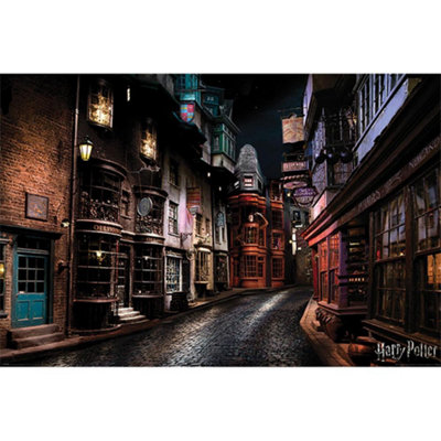Led Ferma Libri Diagon Alley Harry Potter