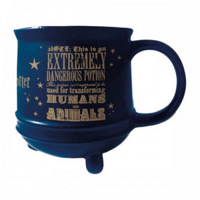 Harry Potter Extremely Dangerous Potions Mug Dark Blue/Gold (One Size)