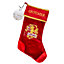 Harry Potter Gryffindor Christmas Stocking Red (One Size)