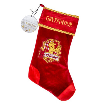 Harry Potter Gryffindor Christmas Stocking Red (One Size)