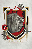 Harry Potter Gryffindor Illustrative 61 x 91.5cm Maxi Poster