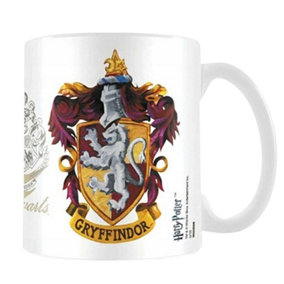 Harry Potter Gryffindor Mug White/Burgundy/Gold (One Size)