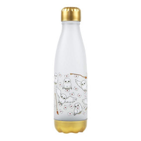 Harry Potter Hedwig Bottle Silver/Gold (One Size)