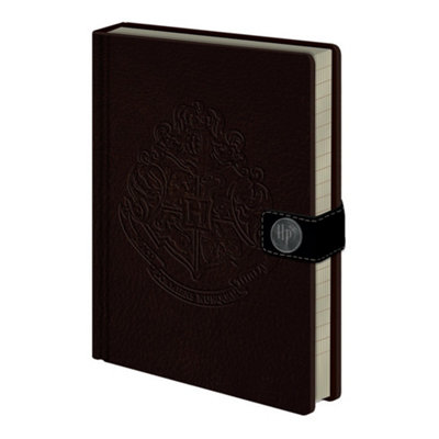 Harry Potter Hogwarts Crest A5 Notebook Dark Brown (A5)