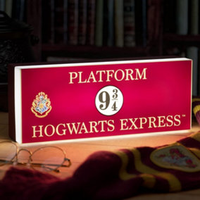 Harry Potter Hogwarts Express Platform Logo Light