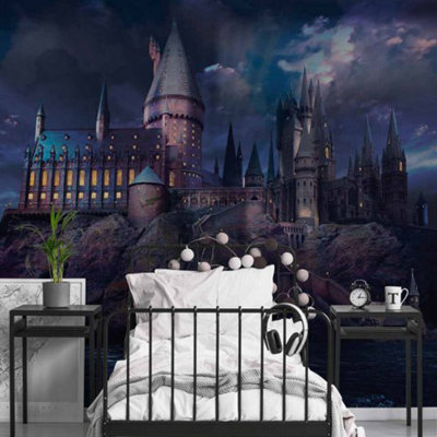 Photo Wallpaper Hogwarts Castle Harry Potter Wall Mural Kids