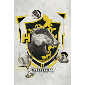 Harry Potter Hufflepuff Illustrative 61 x 91.5cm Maxi Poster
