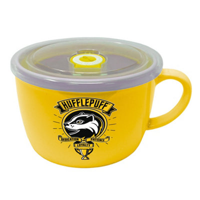 Harry Potter Hufflepuff Soup Bowl Yellow (One Size)