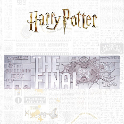 Buy Harry Potter Limited Edition .999 Silver Plated Replica Quidditch ...