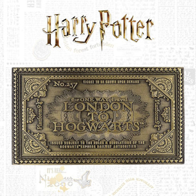 Fanattik Fantastic Beasts Replica – The Great Wizarding Express Limited Edition Zugticket