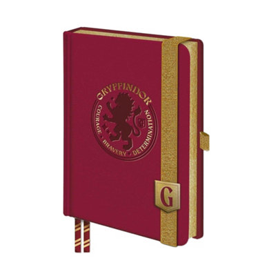 Harry Potter Luxe Gryffindor Notebook Red (One Size)