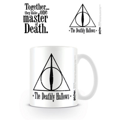 Harry Potter Master Of Death Mug White/Black (One Size)