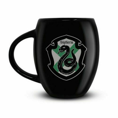 Harry Potter Oval Slytherin Mug Black/Green (One Size)