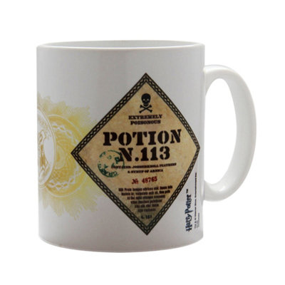 Harry Potter Potion No.113 Mug White/Gold (One Size)