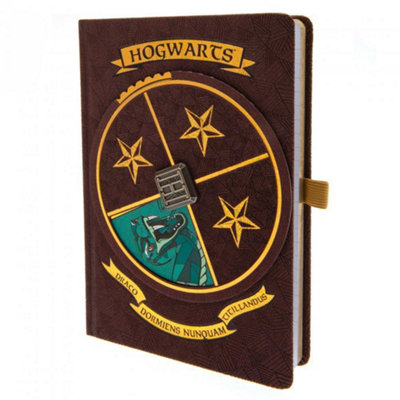 Harry Potter Premium Spinner Notebook Brown (21cm x 14cm)