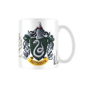 Harry Potter Slytherin Mug White/Green (One Size)