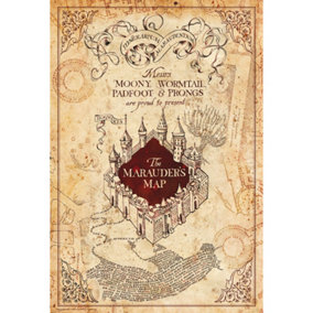 Harry Potter The Marauder's Map 61 x 91.5cm Maxi Poster