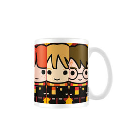 Harry Potter Witches And Wizards Chibi Mug Multicoloured (One Size)