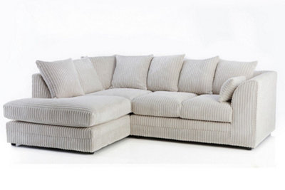 Hart Prime Cord Fabric Corner Sofa