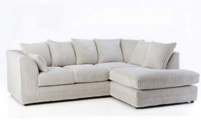 Hart Prime Cord Fabric Corner Sofa