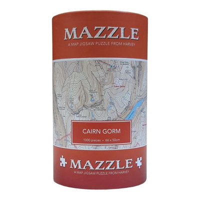 Harvey Cairn Gorm Mazzle Map Jigsaw Puzzle 1000pcs