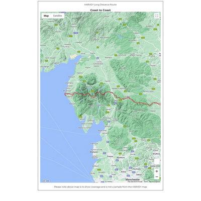 Harvey Pocket Size Map Coast To Coast XT40