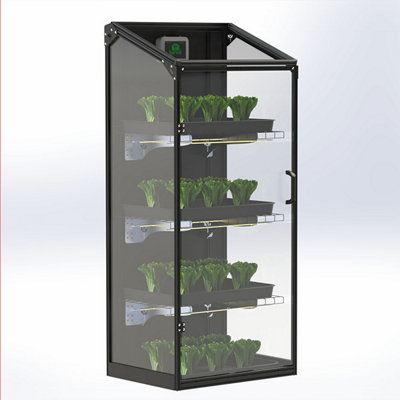 Harvst S8 - propagator, growhouse and mini greenhouse all in one with smart lighting, heating and irrigation.