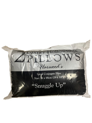 Harwood 600 gram Hollowfibre Pillow Pair