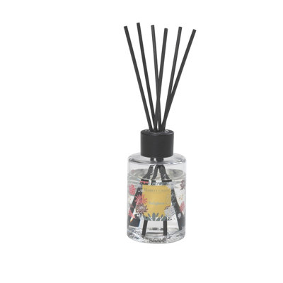 Hassett Green London - Enlighten - Scented Fragrance Oil Reed Diffuser with 6 Thick Fibre sticks - Large Size 200ml