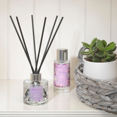 Hassett Green London Lilac Lavender Fragrance Oil Reed