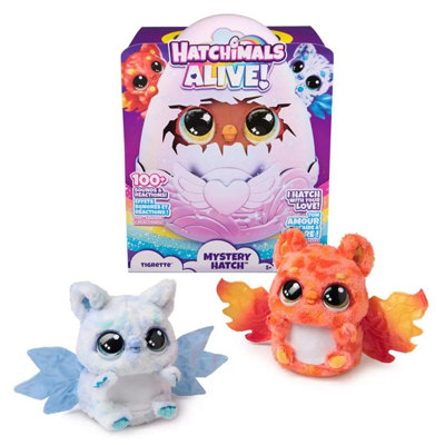Hatchimals Alive Mystery Hatch Interactive Egg with Lights, Sounds ...