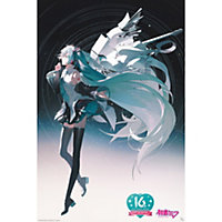 Hatsune Miku Happy 16th Birthday Miku 61 x 91.5cm Maxi Poster